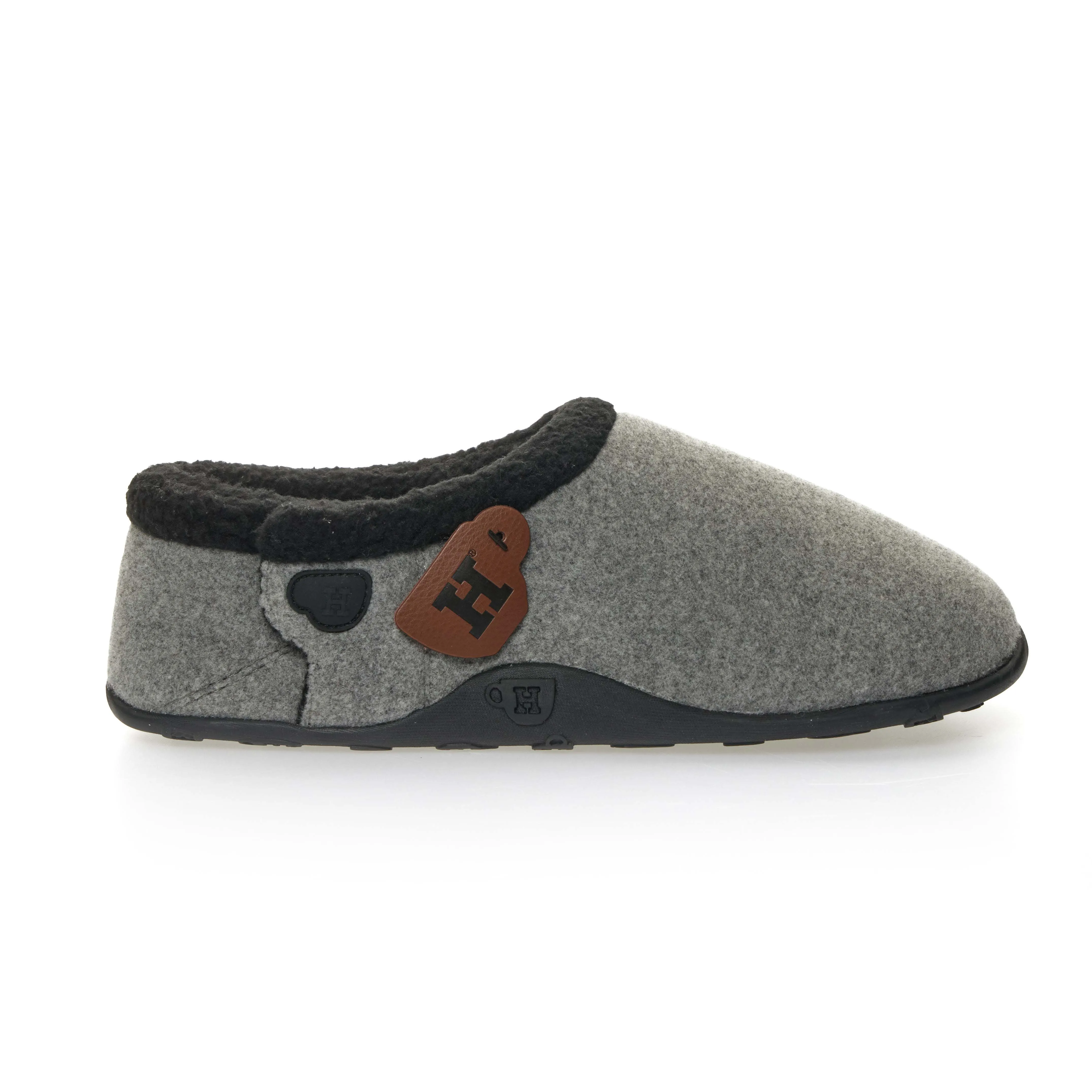 Bobby - Grey Men's Slippers