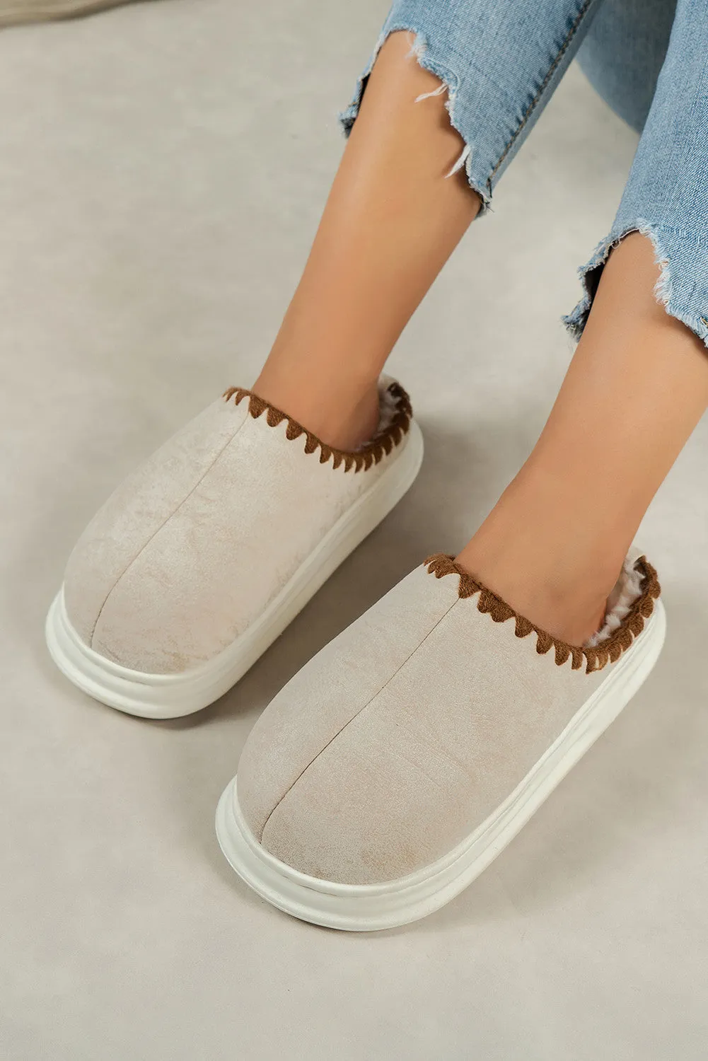 Bodee Plush Lined Slippers