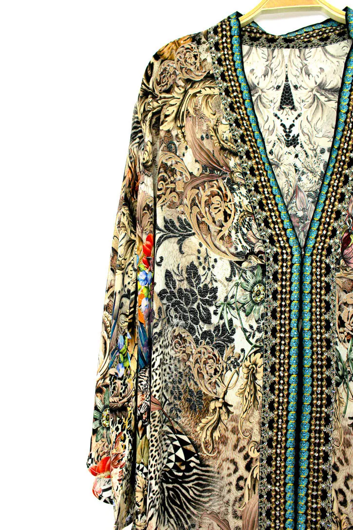 Bombay Jeweled Kimono