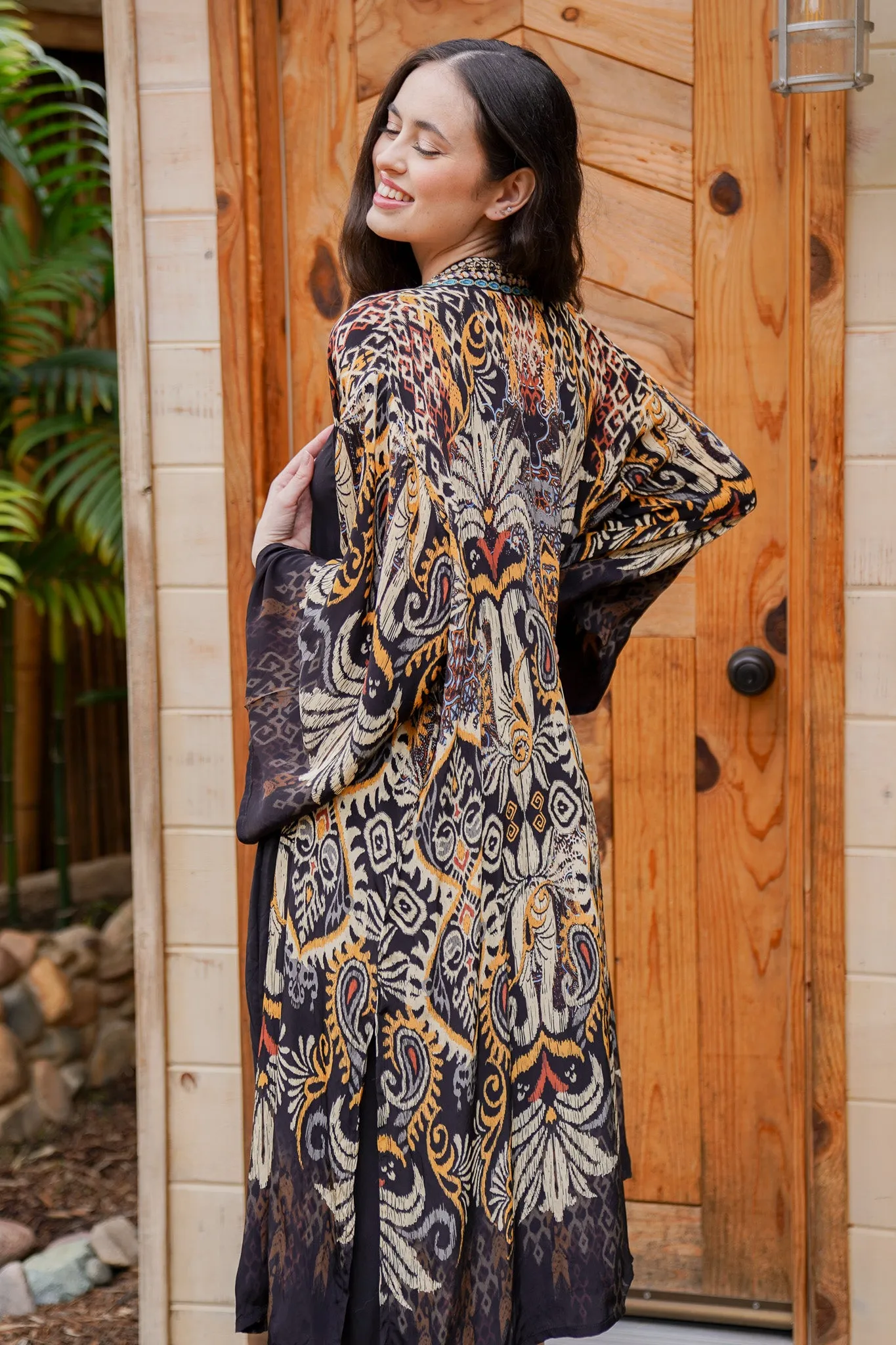 Bombay Jeweled Kimono