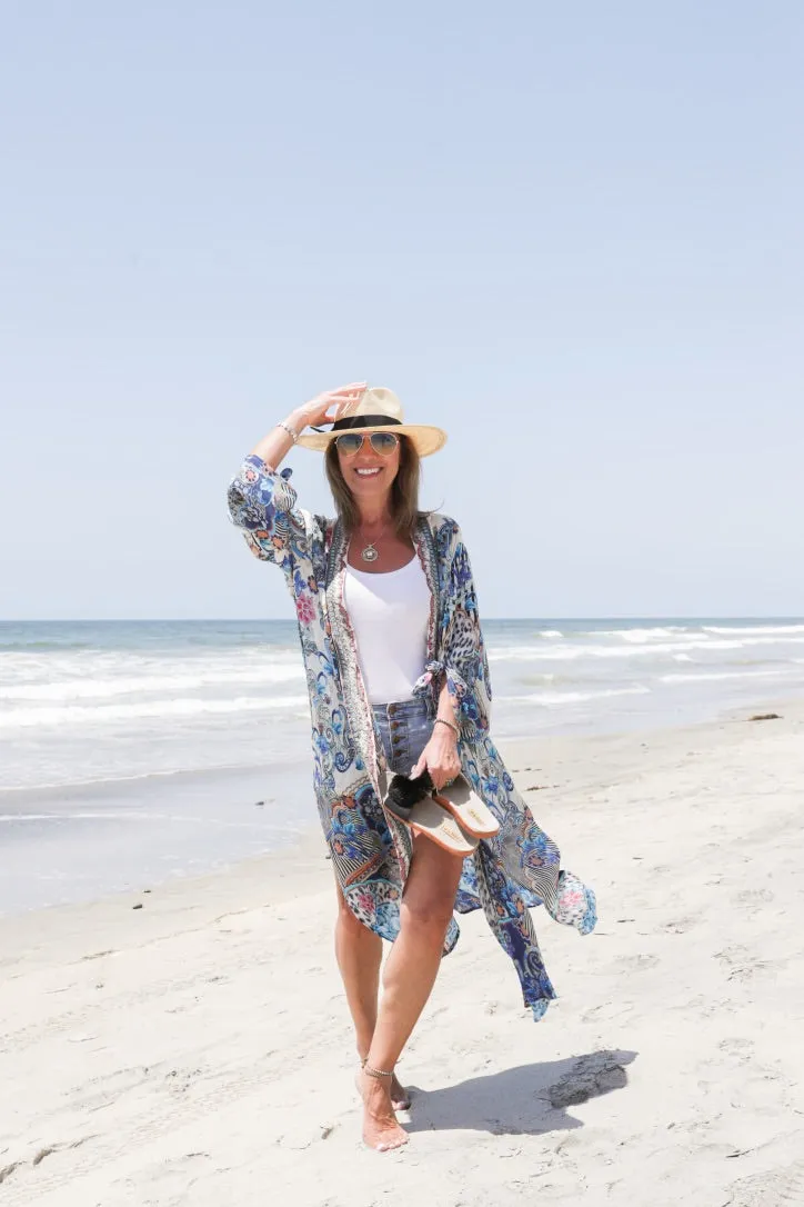 Bombay Jeweled Kimono