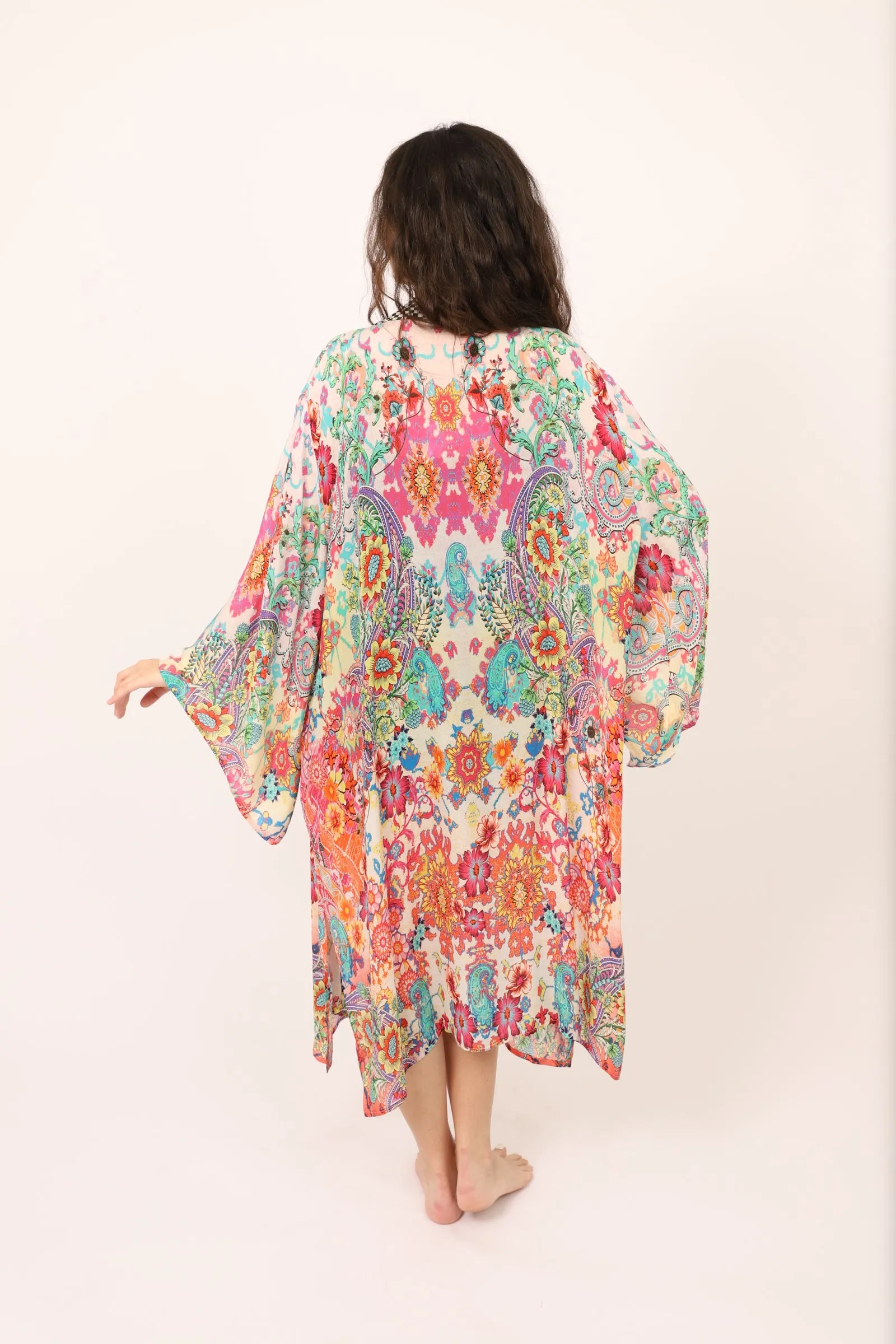 Bombay Jeweled Kimono