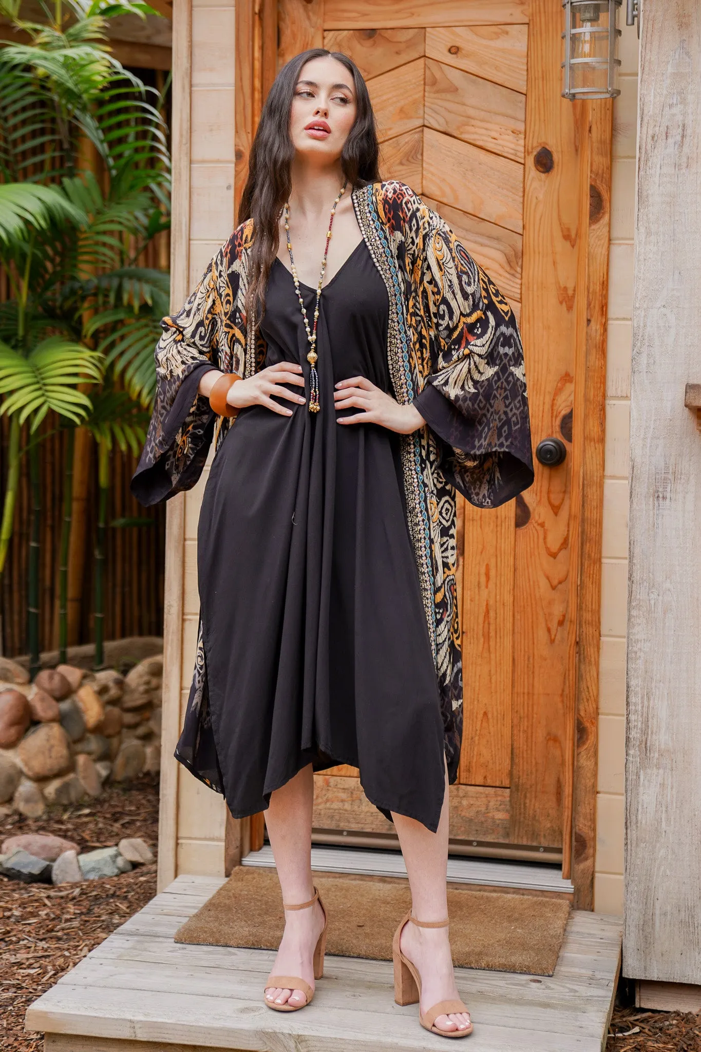 Bombay Jeweled Kimono
