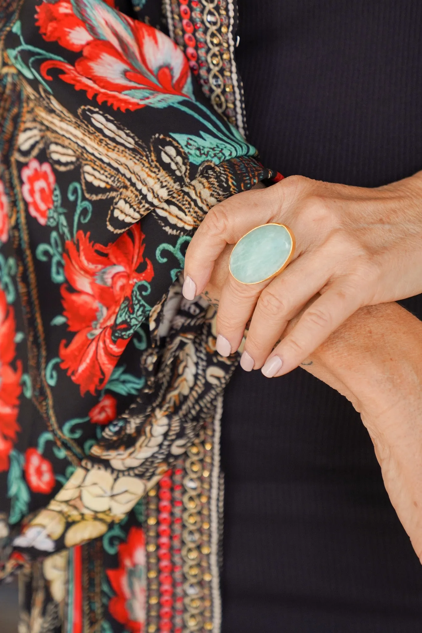 Bombay Jeweled Kimono