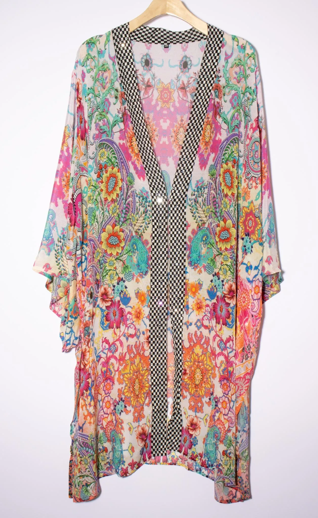 Bombay Jeweled Kimono