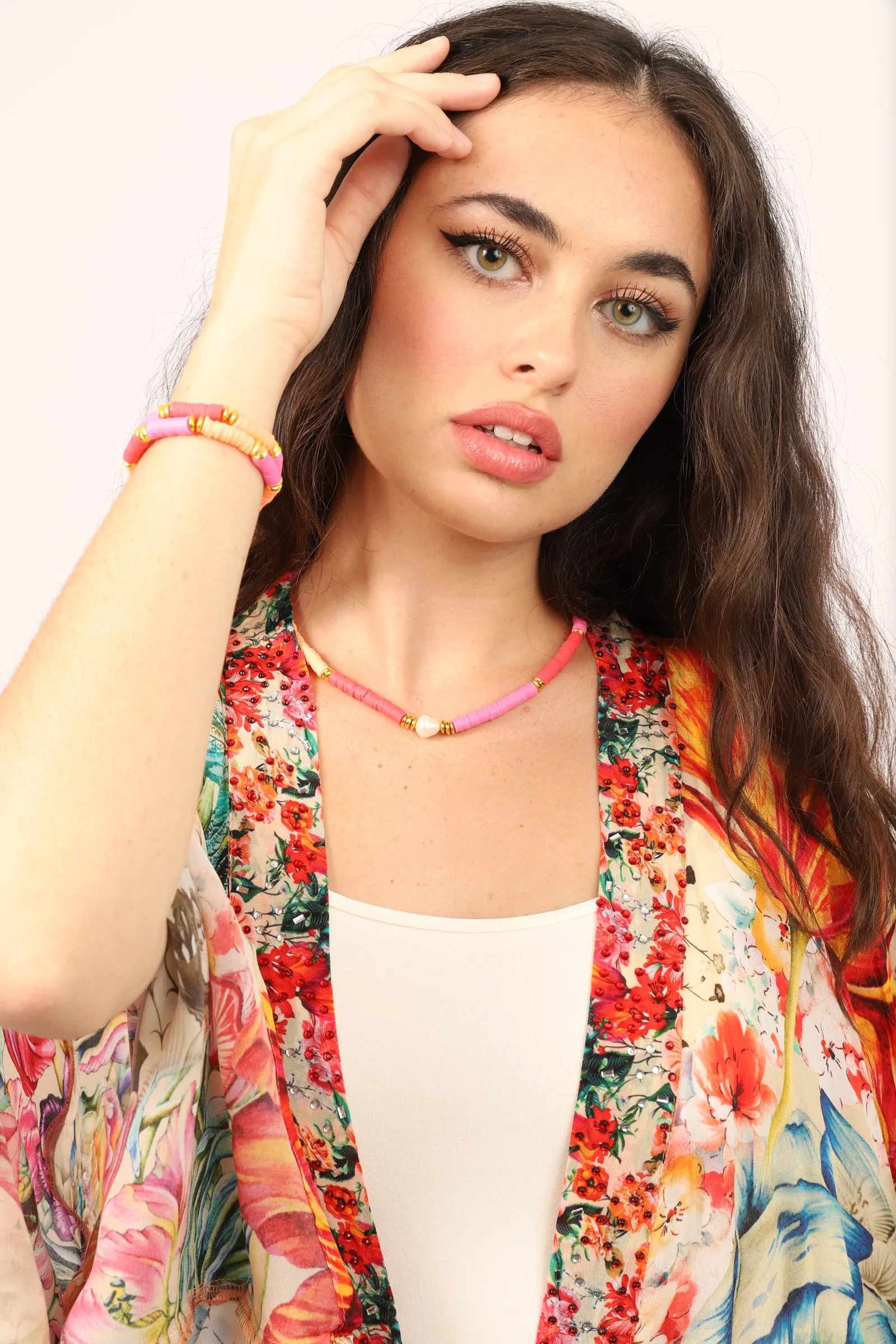 Bombay Jeweled Kimono