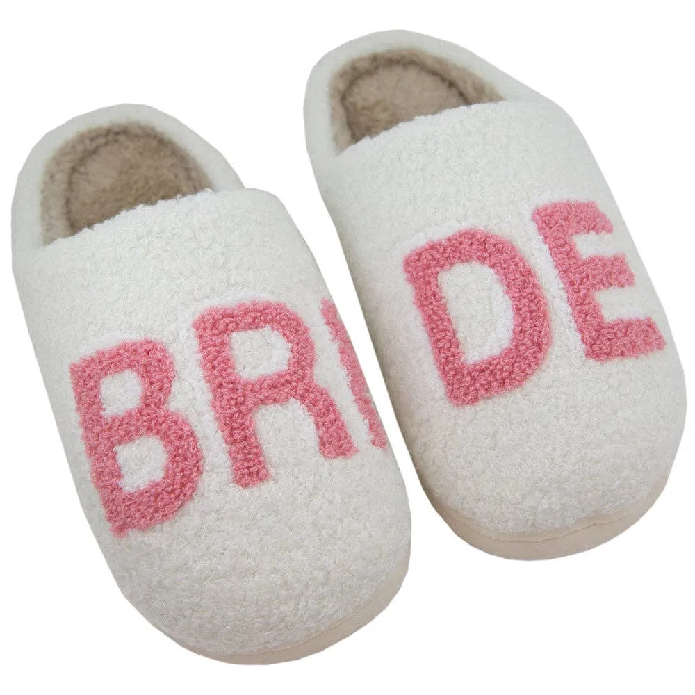 BRIDE Sherpa Slippers