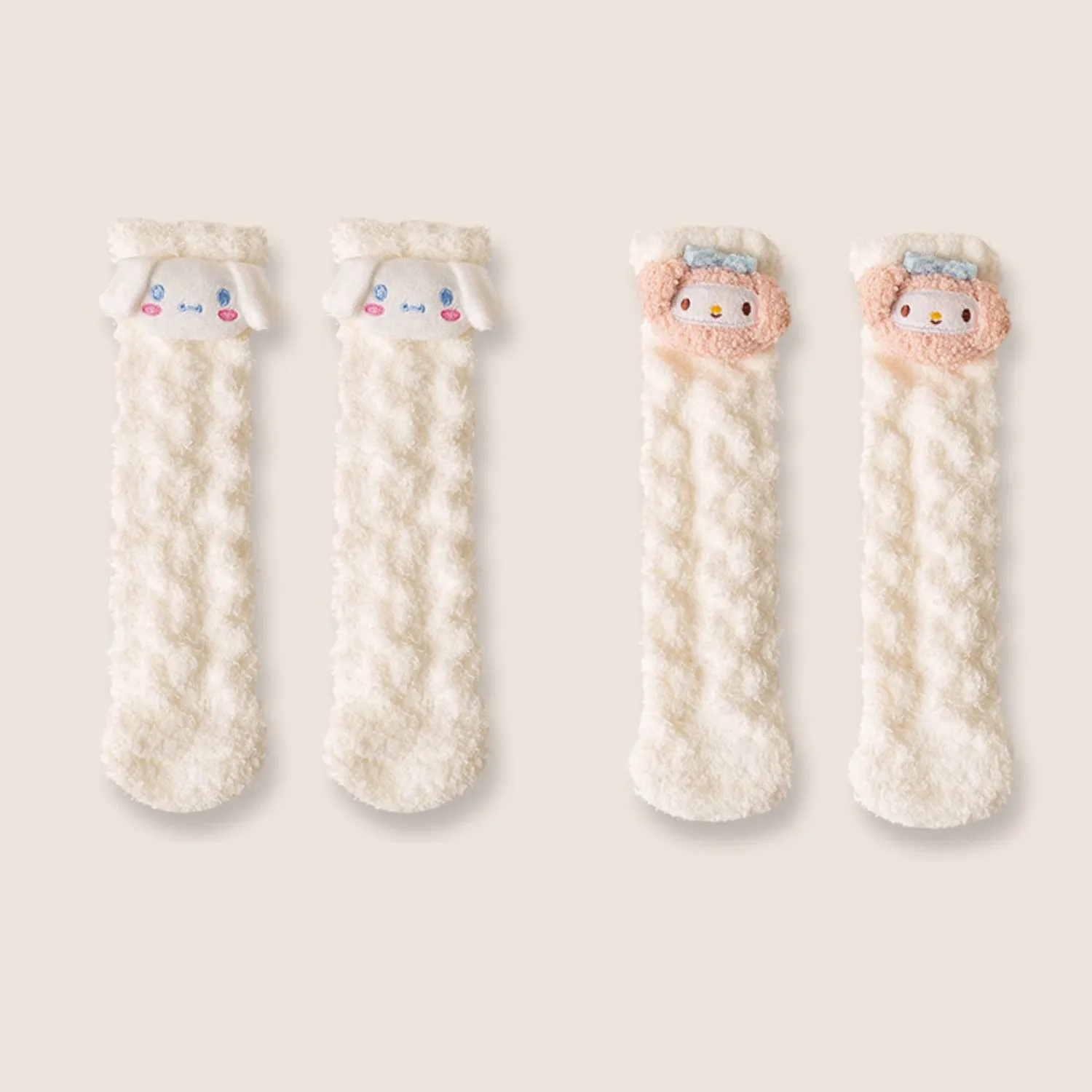 Cute Cartoon Autumn/Winter Socks 2 Pairs/set