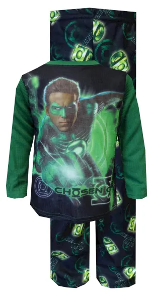 Green Lantern DC Comics 2T Toddler Thermal Pajama Top