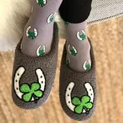 Dreamers & Schemers- Slipper w/crew socks