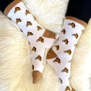 Dreamers & Schemers- Slipper w/crew socks