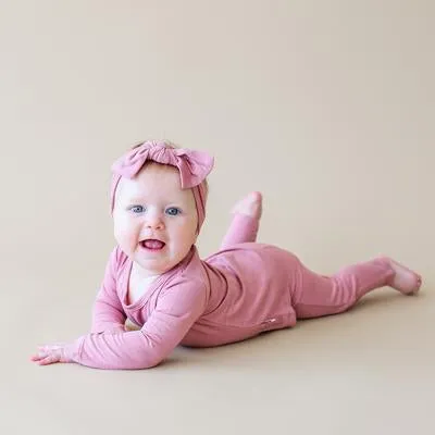 Dusty Rose Long Sleeve Pajamas