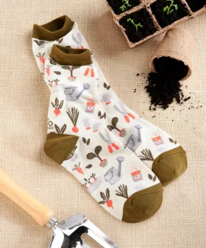 Gardenning Women's Crew Socks
