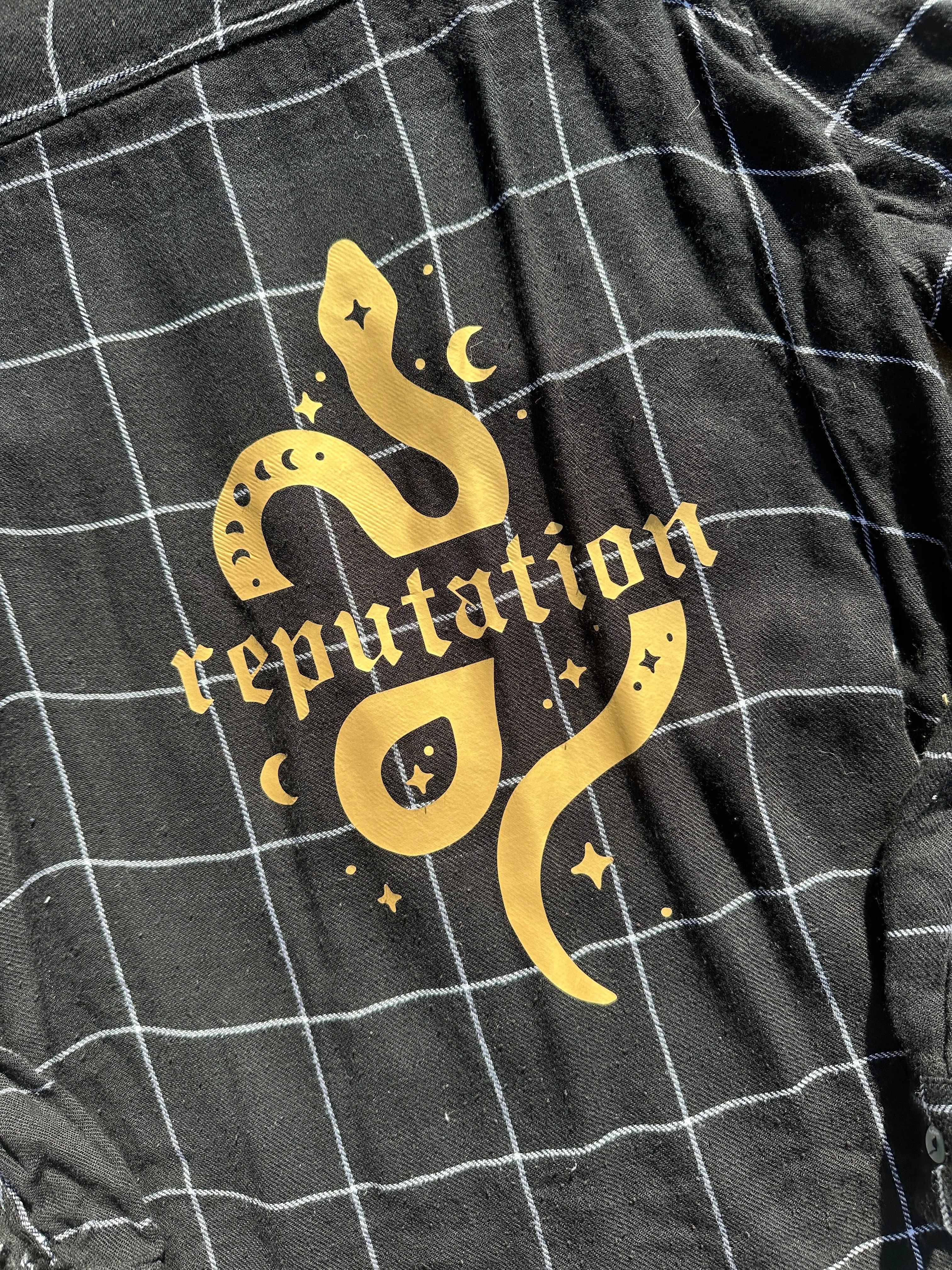Golden Reputation Flannel - medium