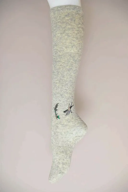 Hummingbird Wool Socks