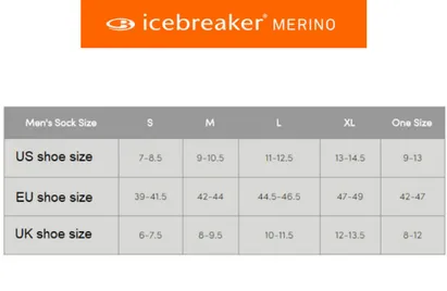 Icebreaker Mens Ski  Medium Cushion