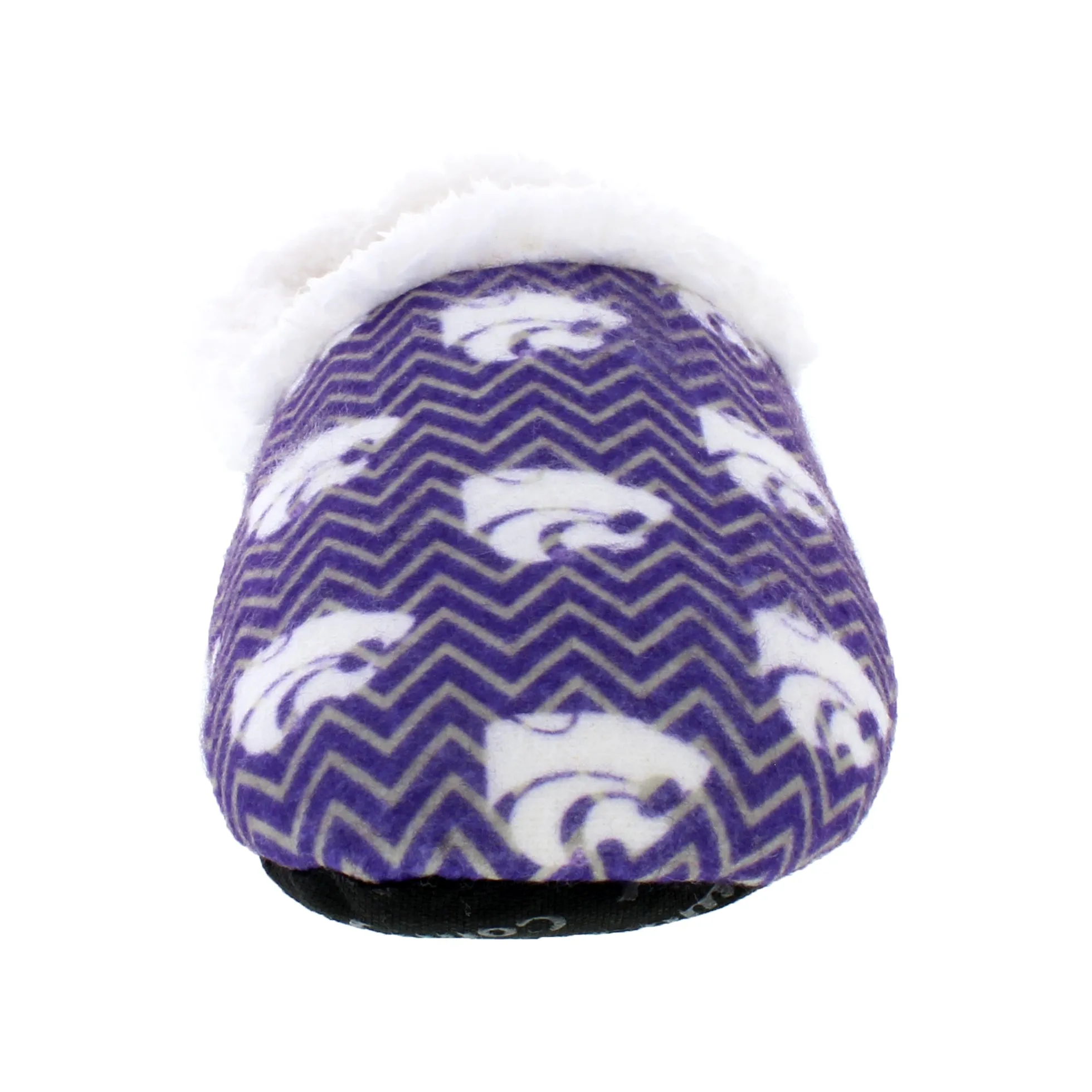 Kansas State Wildcats Chevron Slip On Slippers