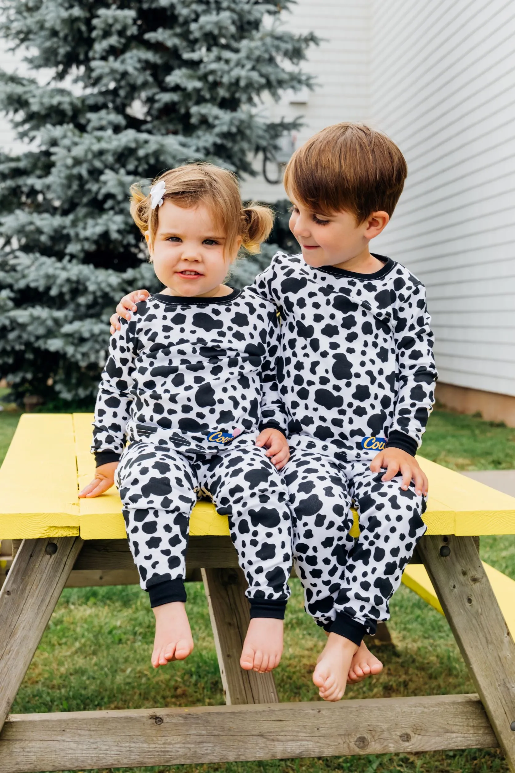 Kids/Youth Spotted 2 Piece PJ Set