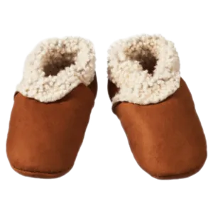 Lambskin Booties - Cinnamon