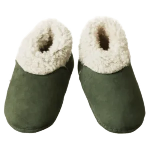 Lambskin Booties - Thyme