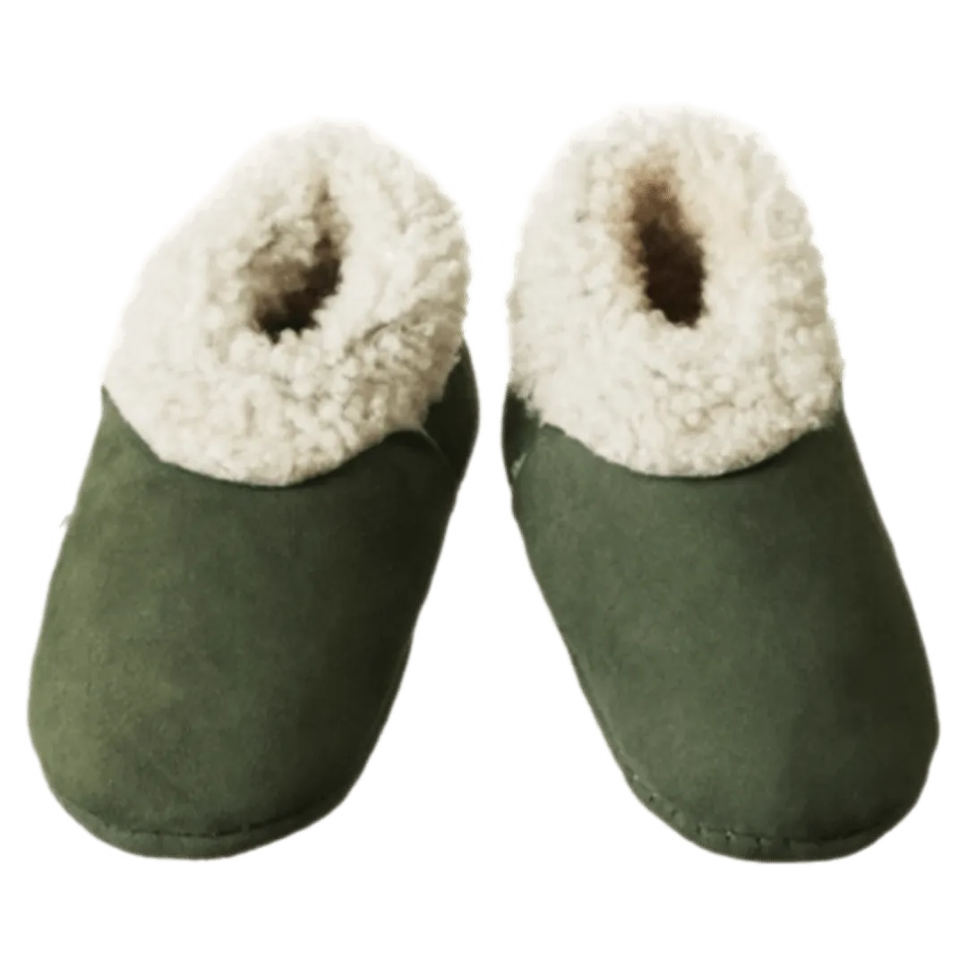 Lambskin Booties - Thyme