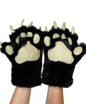 Lazyone Black Bear Paw Mitts
