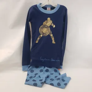 Long Sleeve 2pc Pajamas by Hanna Anderson  Size 10