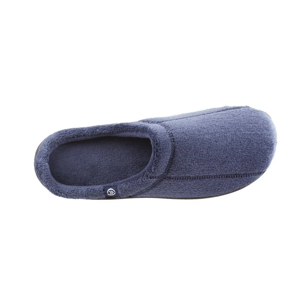 Men’s Isotoner Microterry Hoodback Slippers