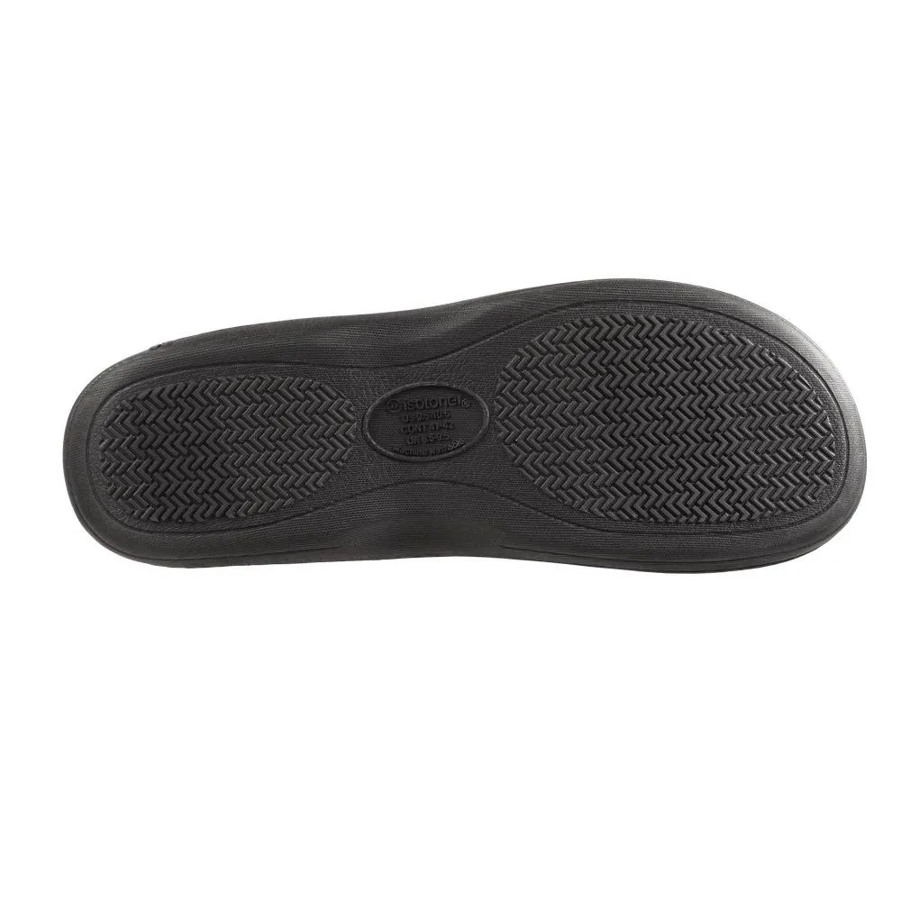 Men’s Isotoner Microterry Hoodback Slippers
