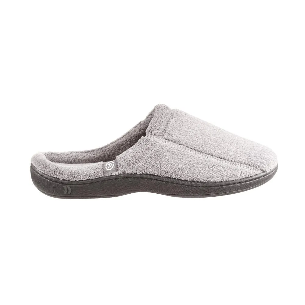 Men’s Isotoner Microterry Hoodback Slippers