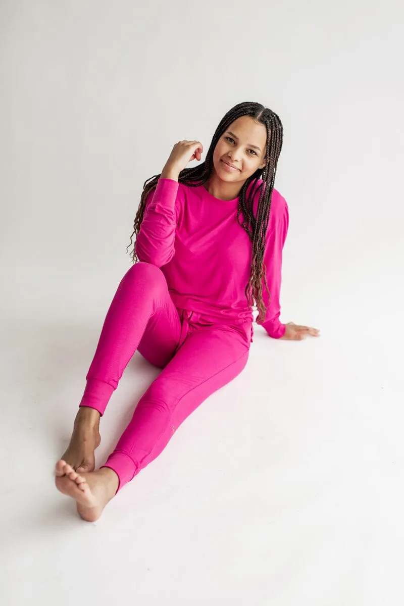 Must be Bamboo Pajamas - Dark Pink