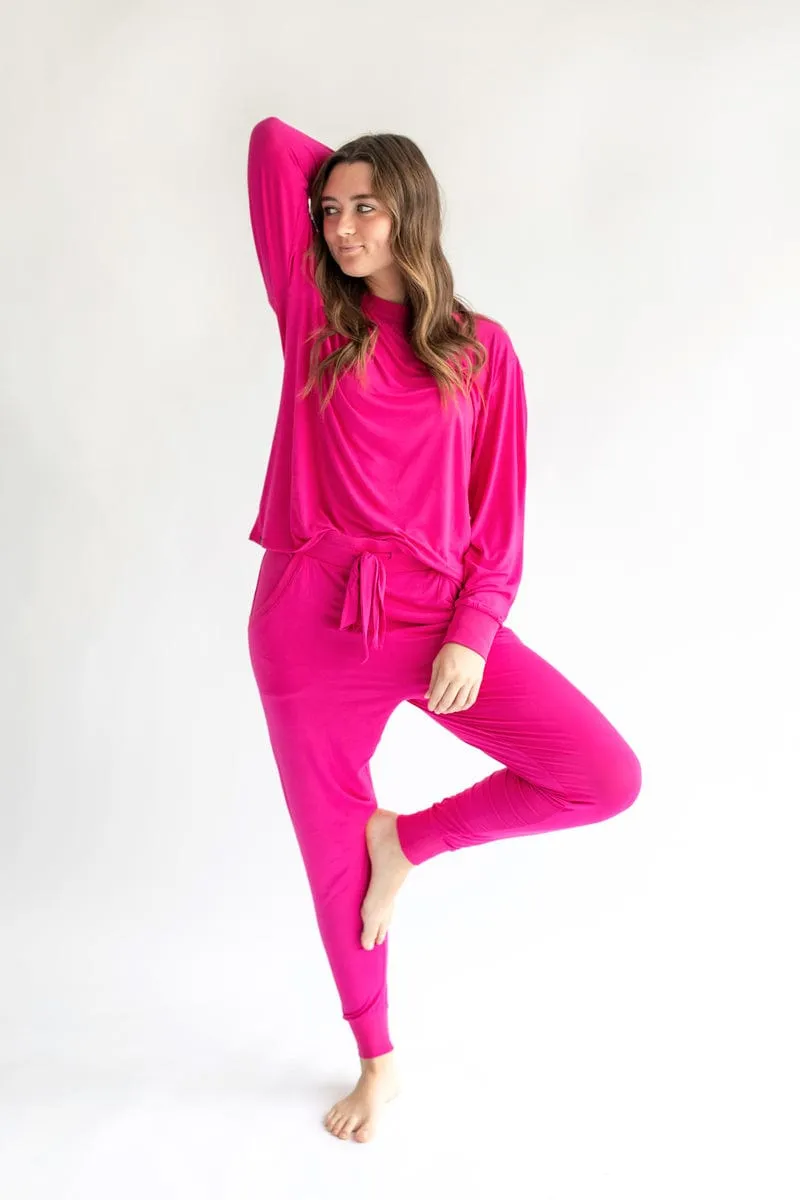 Must be Bamboo Pajamas - Dark Pink