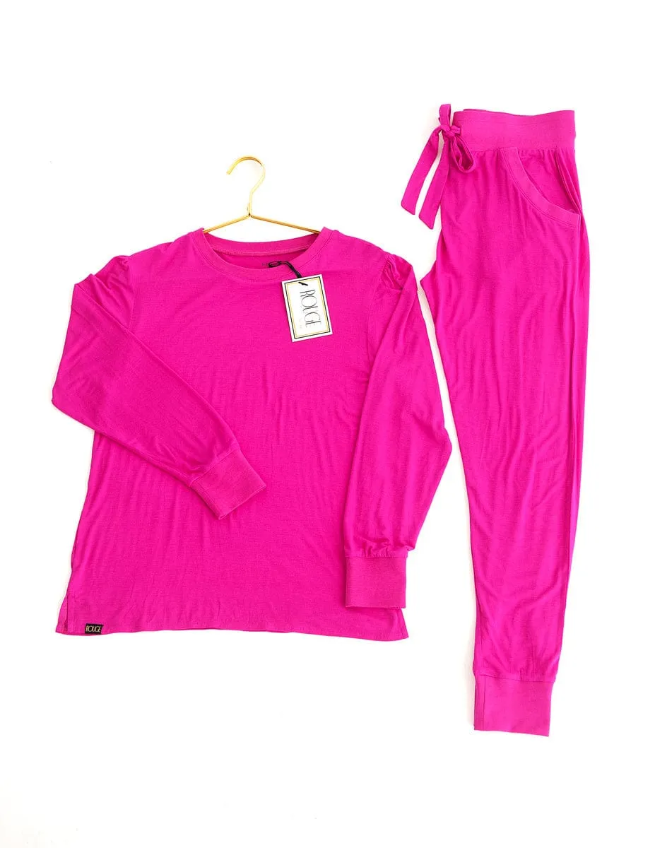 Must be Bamboo Pajamas - Dark Pink