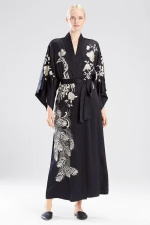 Peacock Embroidery Robe