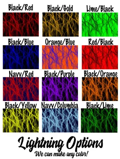 Personalized Lightning Soccer Crew Socks