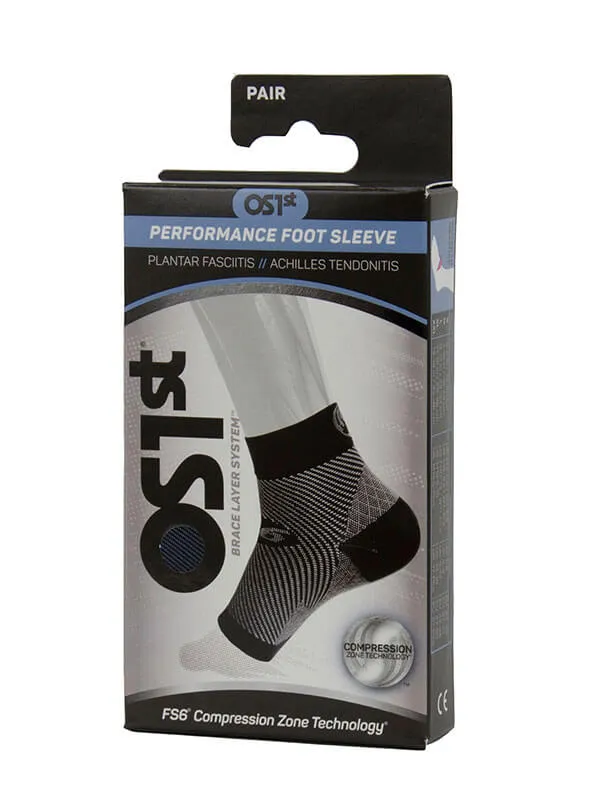 Plantar Fasciitis Foot Sleeve - Black