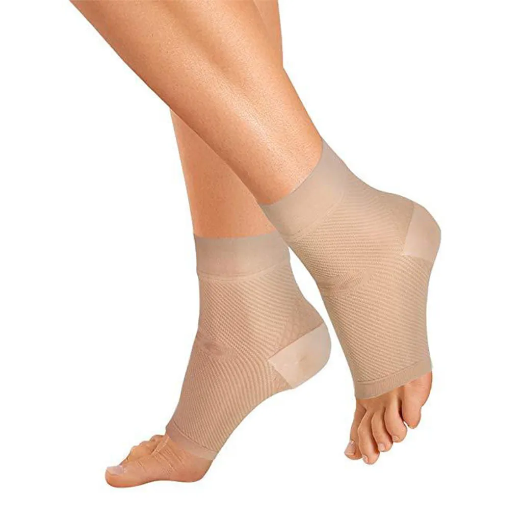 Plantar Fasciitis Foot Sleeve - Natural
