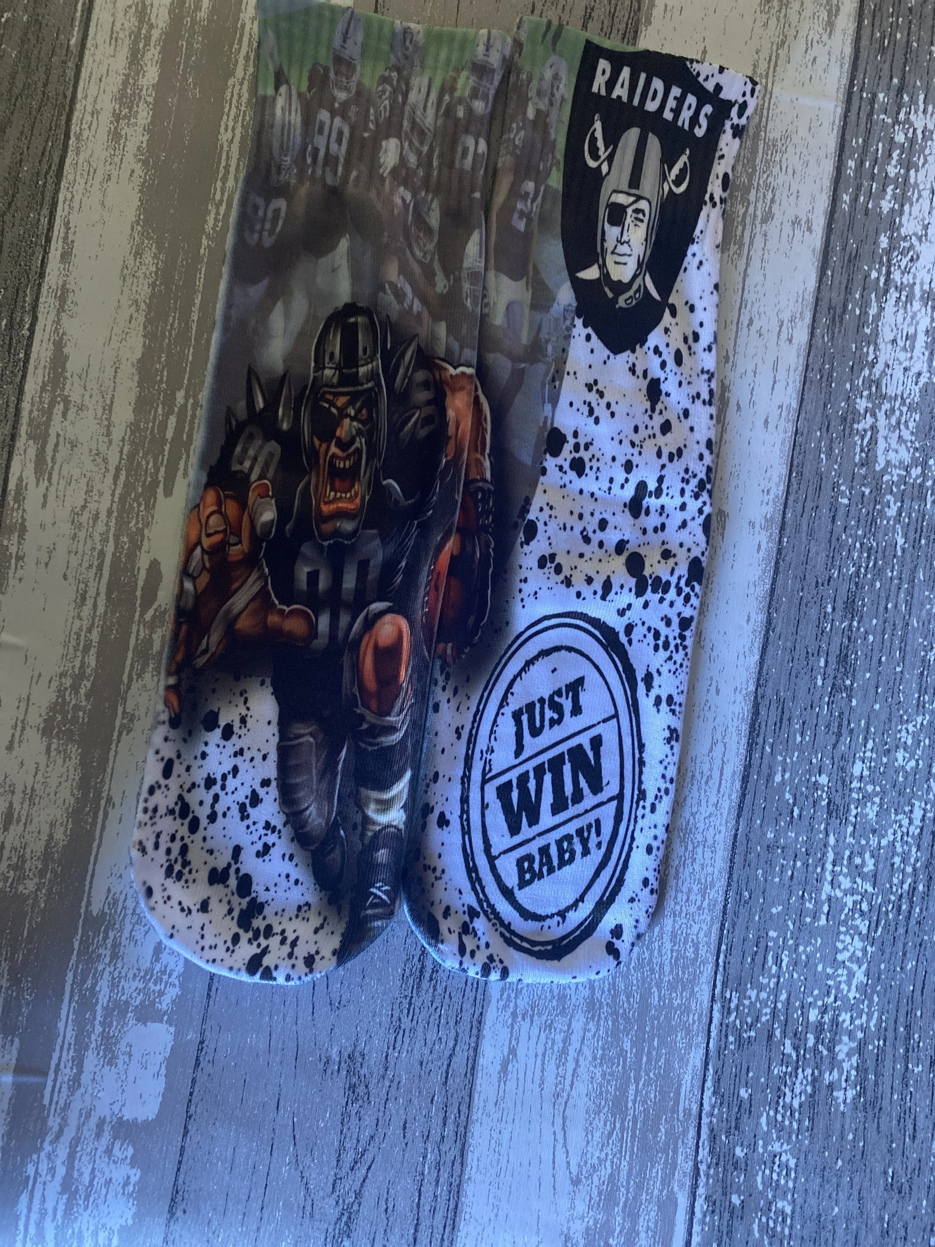 Theme Las Vegas Raiders dress socks