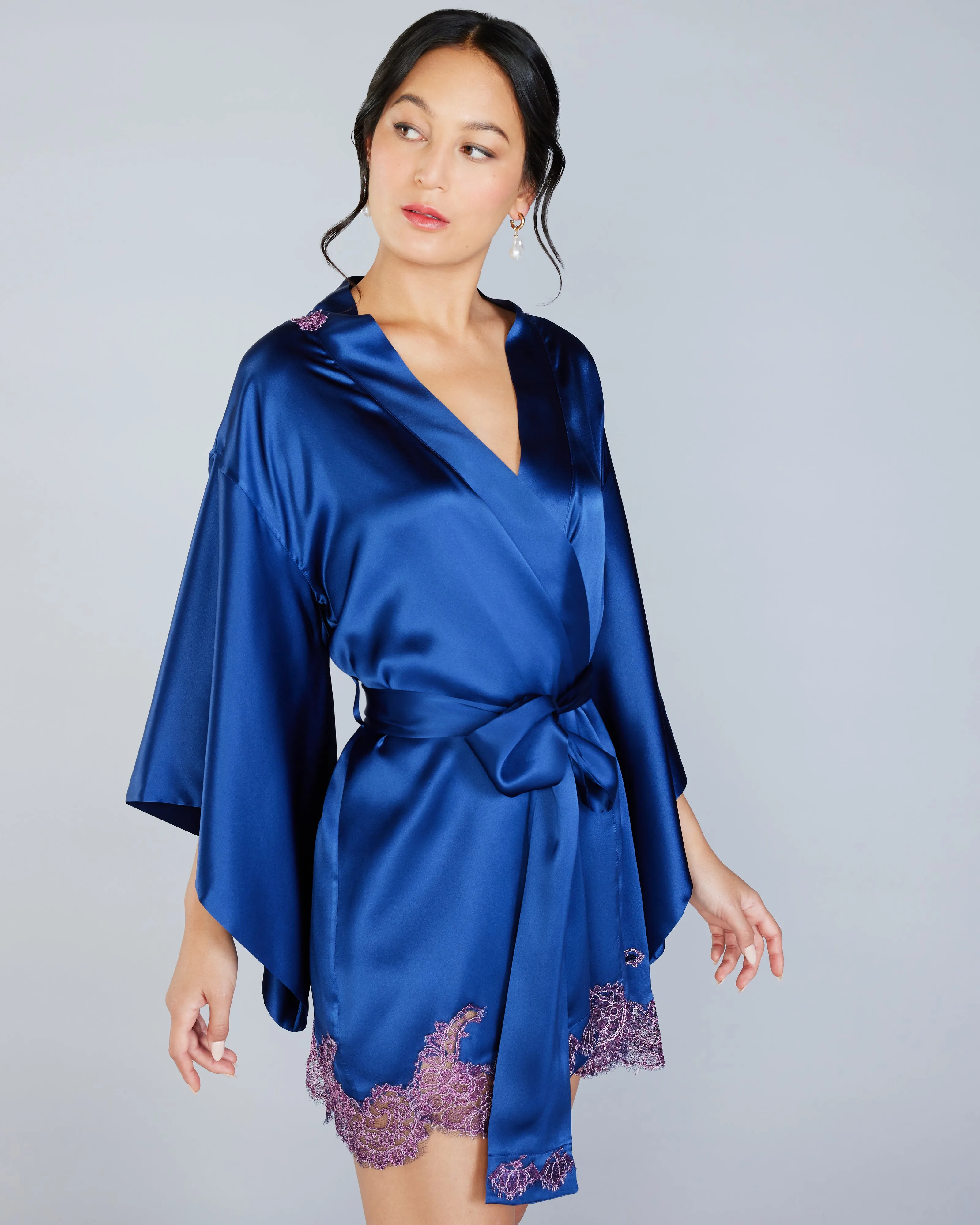 Veronique Cobalt Robe