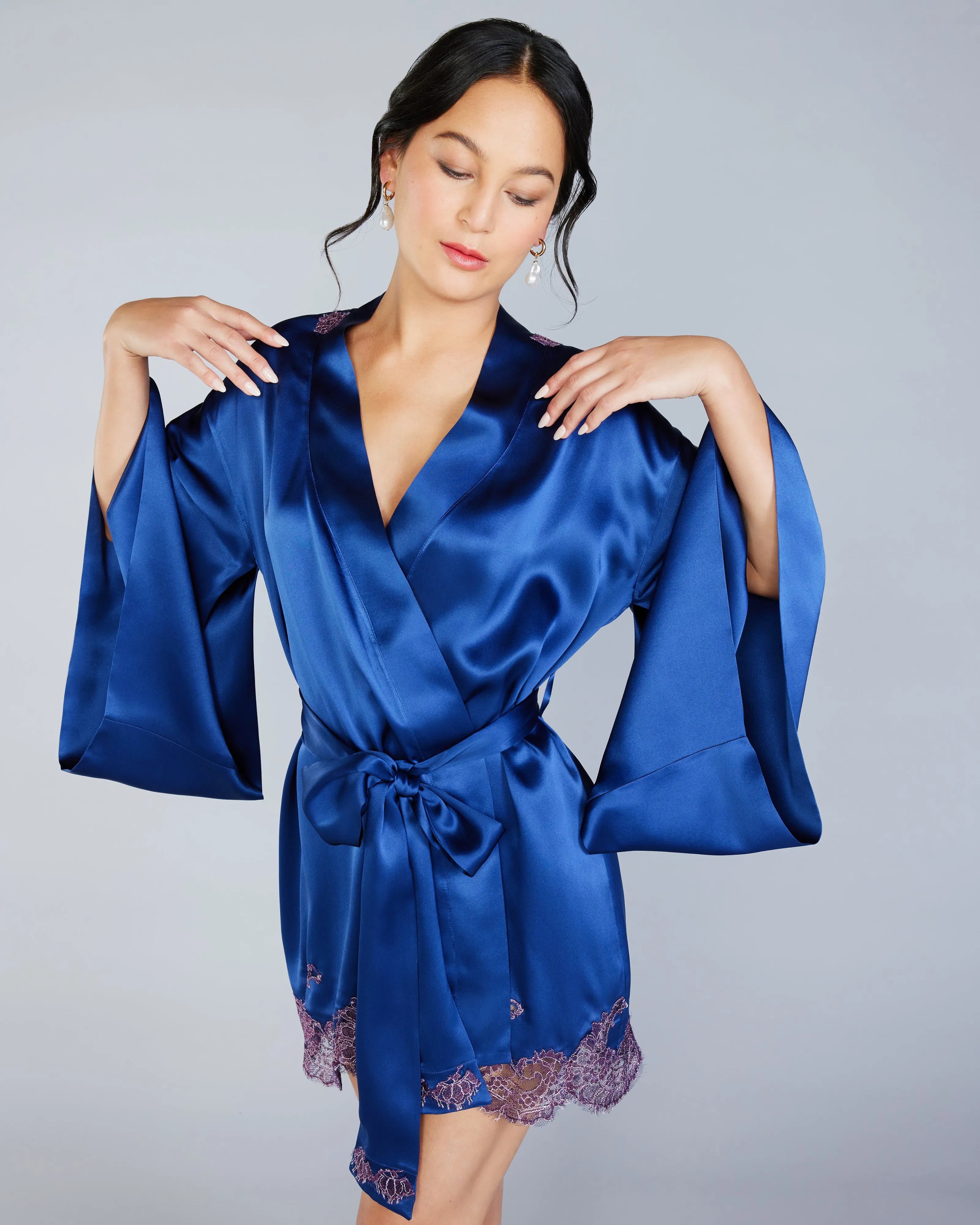 Veronique Cobalt Robe