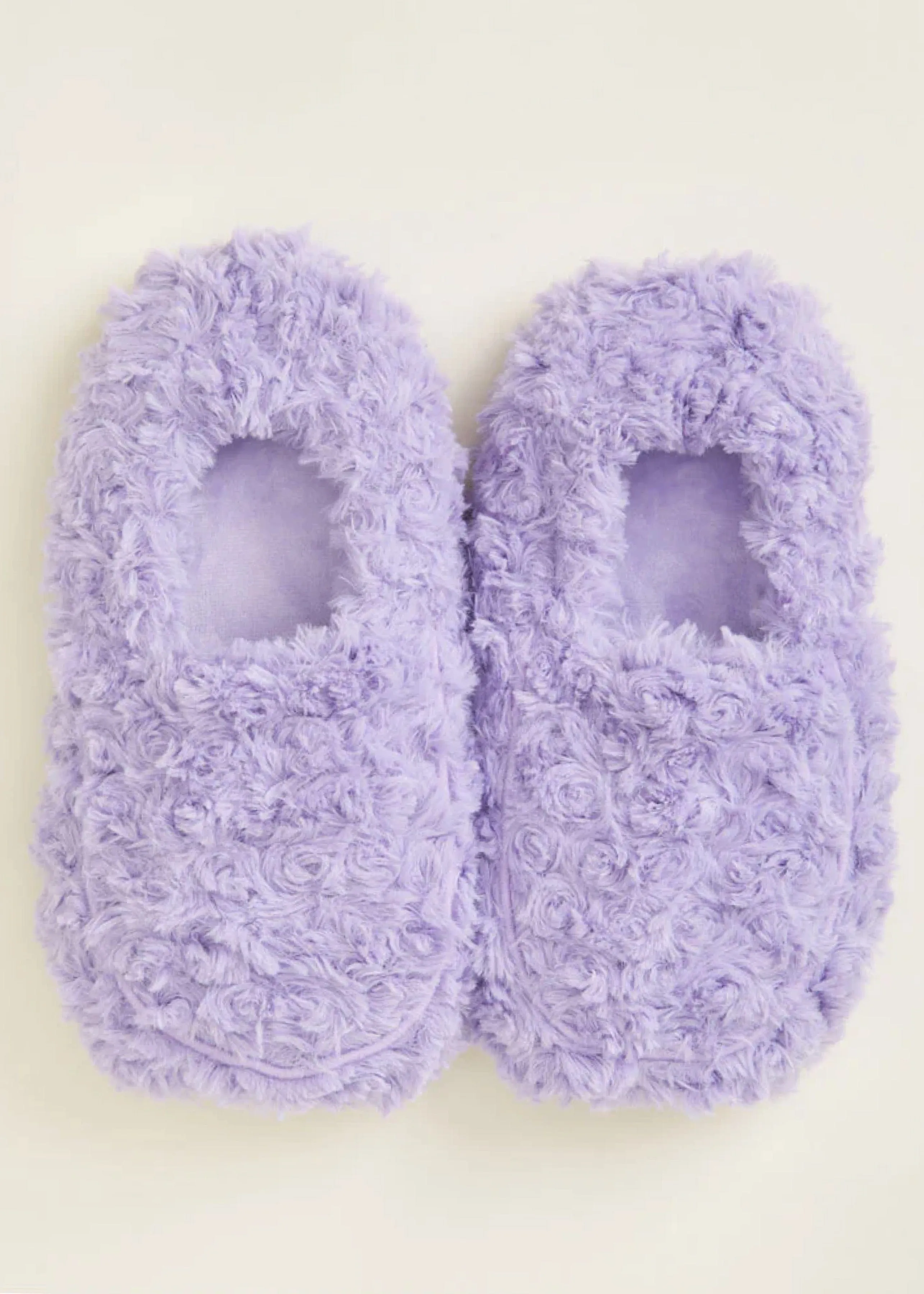 Warmies  Curly Lavender Slippers
