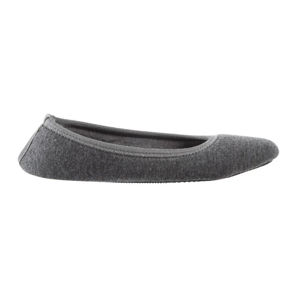 Women’s Heathered Jersey Jillian Ballerina Slippers