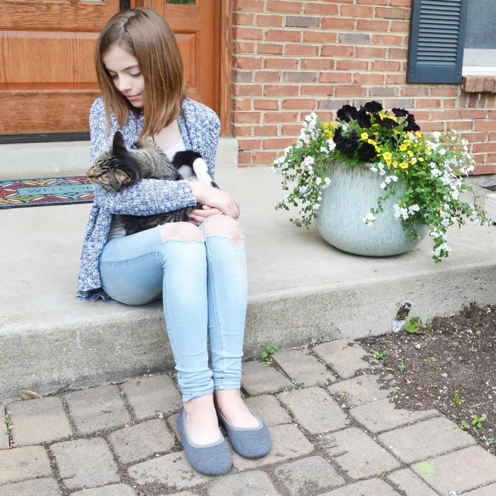 Women’s Heathered Jersey Jillian Ballerina Slippers