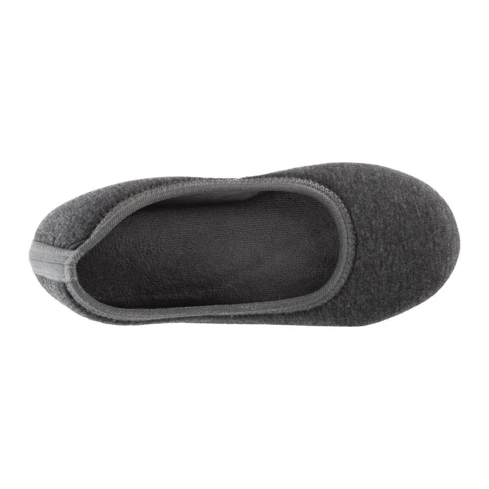 Women’s Heathered Jersey Jillian Ballerina Slippers