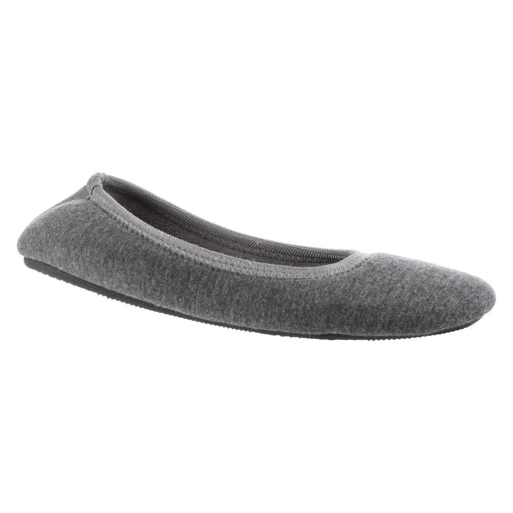 Women’s Heathered Jersey Jillian Ballerina Slippers