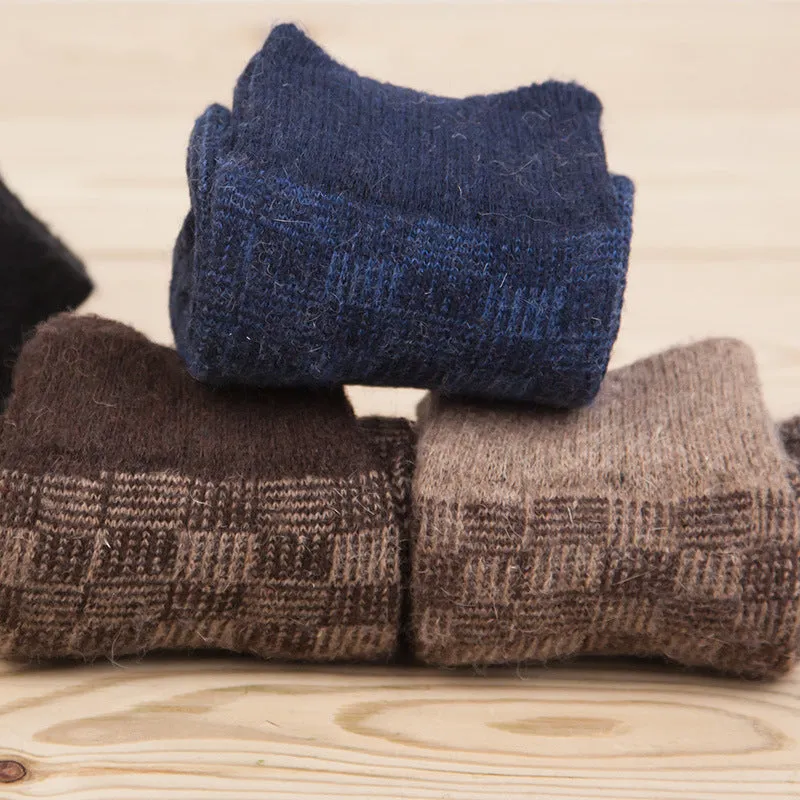 Wool Cashmere Breathable Men Socks 5 Pairs/Lot