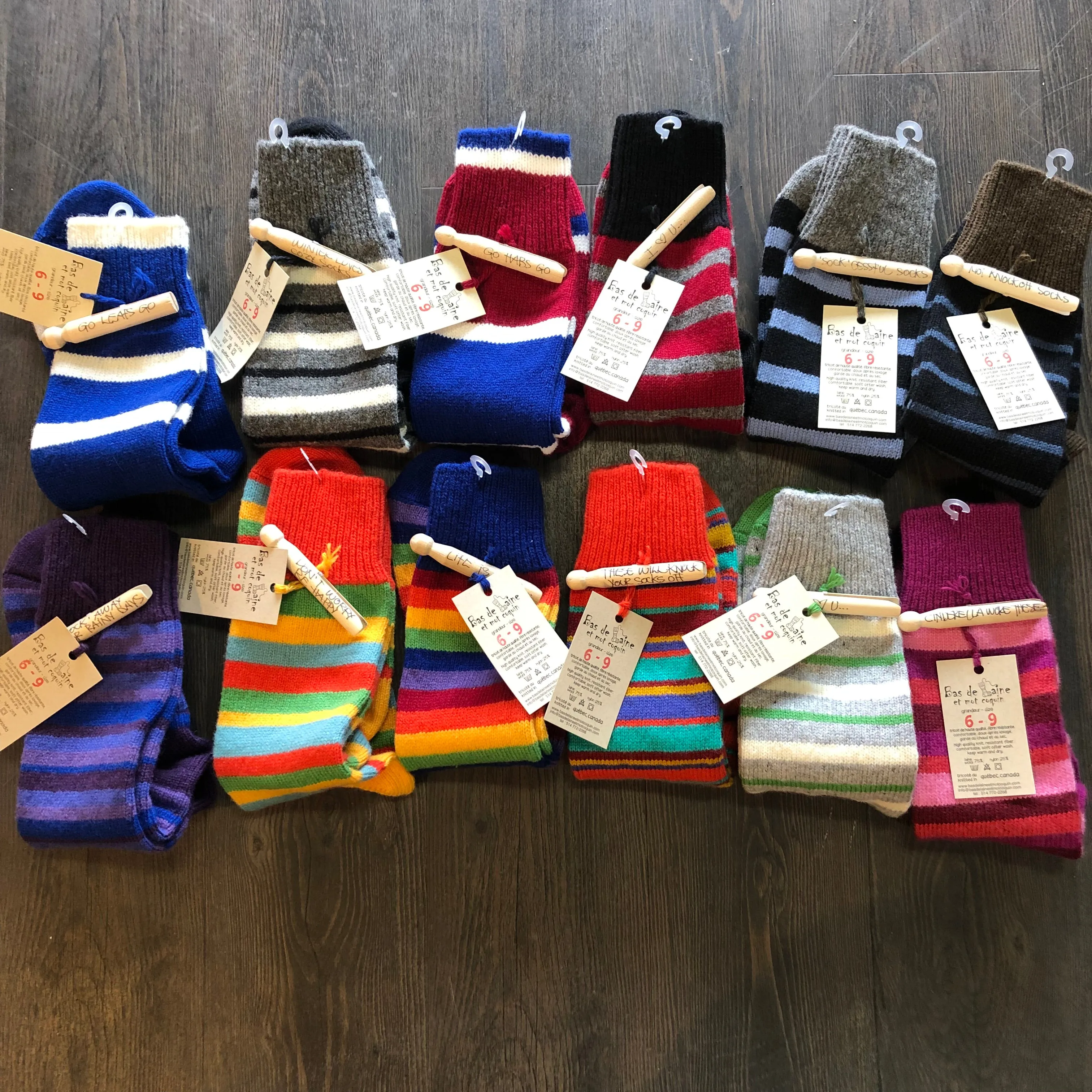 Woollen Socks- bas de laine Women's sized